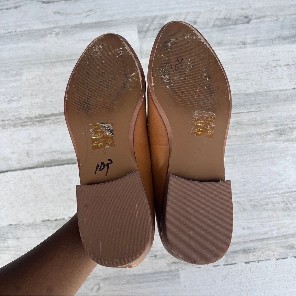 Madewell Brown Leather Loafers with Horse Design Shoes Size 9 - Picture 12 of 13